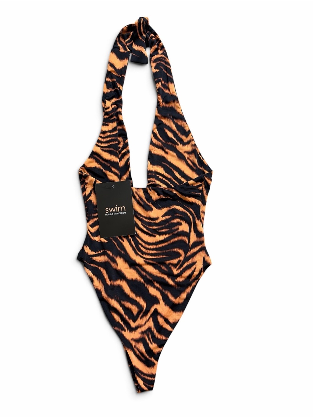 Naked wardrobe Black Swim Tag with Rose Gold Text XSMALL - Picture 3 of 5